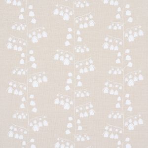 Bleeding Hearts Neutral - Curtain by Schumacher