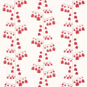 Bleeding Hearts Red - Curtain by Schumacher