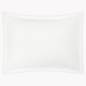 Ceylon Satin Stitch Sham Bone - Styling by Schumacher