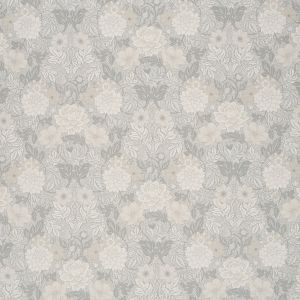 Dahlia Garden Natural - Curtain by Schumacher