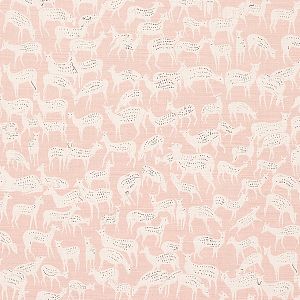 Fauna Dusty Pink - Curtain by Schumacher