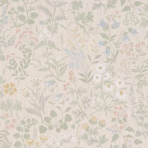Flora Sand - Curtain by Schumacher