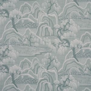 Indigo Garden Mineral - Curtain by Schumacher