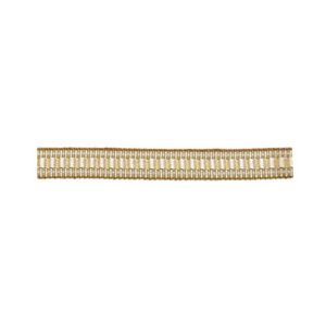 Leeds Braid Champagne - Curtain by Schumacher