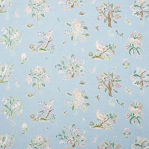 Magical Menagerie Sky - Curtain by Schumacher