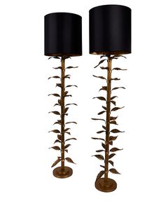 Pair Of Regency Floor Lamps - Floor lamp by Schumacher