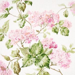 Summer Hydrangea Blush - Curtain by Schumacher