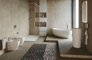 Pilò 50 cm con struttura e cassetto - S.D.R. Ceramiche - Ceiling Paint by SDR CERAMICHE
