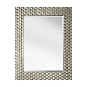 Italian Mirror with Silver Leaf Frame STEFANIA by Sevensedie - Accessories by Sevensedie