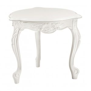 Lamp Table Made of Wood in Baroque Style Tripes - Side table by Sevensedie
