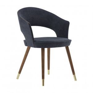 Modern Style Small Armchair Made of Wood Lucrezia - Armchair by Sevensedie