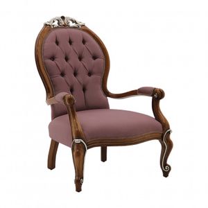 POLLIA - Classic Armchair Made in Italy by Sevensedie - Armchair by Sevensedie