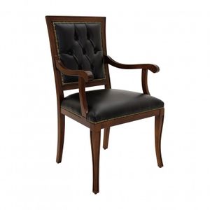 Small Armchair Made of Wood in Classic Style Amelia - Armchair by Sevensedie