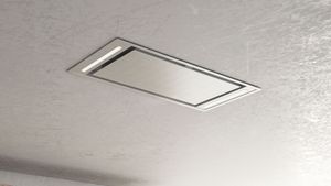 Made in Italy ceiling hood with simple and elegant lines - Ceiling lamp by Sirius spa