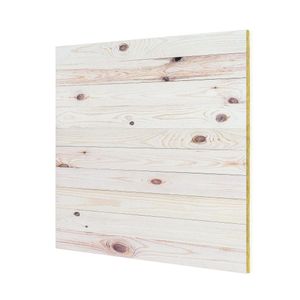 60x60 Deckenplatten in Holzoptik aus weißer Kiefer - Accessories by Sky-Tile®