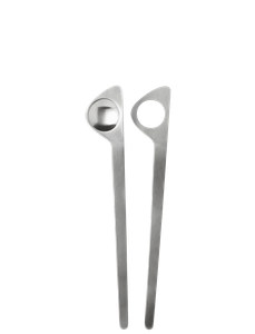 Arne Jacobsen salad servers - Furniture accessories by Stelton