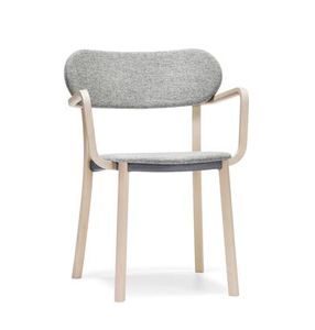 Hundranian Armchair | Upholstered Seat & Back | Birch - Armchair by Stolab