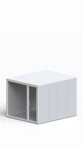 Talky Village - Microarchitecture for office spaces. - Booth by Talky