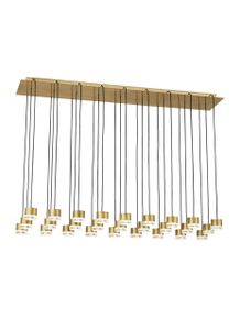 Gable 27 Light Chandelier Details - Ceiling lamp by Tech Lighting