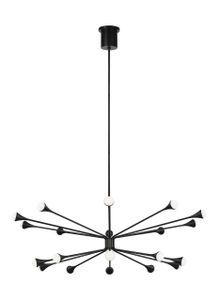 Lody 20-Light Chandelier Details - Ceiling lamp by Tech Lighting