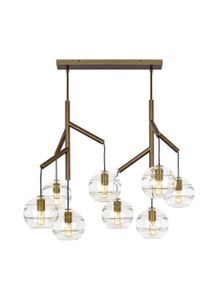Sedona Double Chandelier Details - Ceiling lamp by Tech Lighting