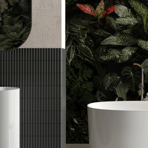 3D Forms Fluted - Wall tile-stone-brick by Terratinta Group