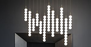 Abacus multiplyingluminescence. - Ceiling lamp by Terzani