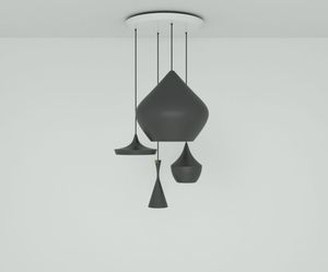 Beat LED Range Round Pendant System - Ceiling lamp by Tom Dixon