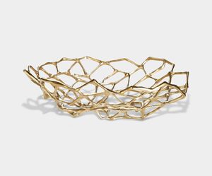 Bone Bowl Large Brass - Styling by Tom Dixon