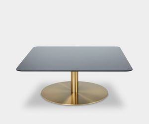 Flash Table Square Brass - Table by Tom Dixon