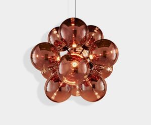 Globe Burst Chandelier Copper - Ceiling lamp by Tom Dixon