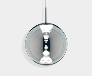Globe LED Pendant 50cm Silver - Ceiling lamp by Tom Dixon