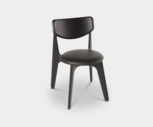 Slab Chair Black Upholstered - Chair by Tom Dixon