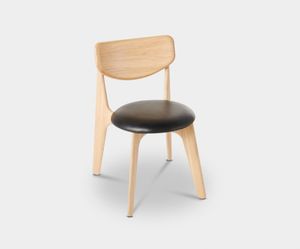 Slab Chair Natural Upholstered - Chair by Tom Dixon