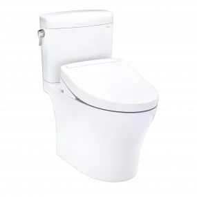Aquia® IV Cube WASHLET®+ S5 Two-Piece Toilet - 1.28 GPF/0.9 GPF - Toilet seat by Toto USA