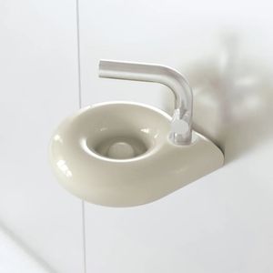 Trone - Orbe, the compact round hand basin - Washbasin by Trone