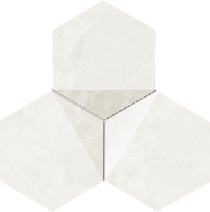 Scoria white Mozaiki 192x165 | Tubądzin - Bathtub by Tubadzin Management Group