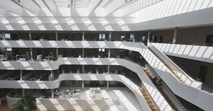 DSV Denmark -  Atrium design with very large skylights | VELUX - Accessories by Velux Commercial