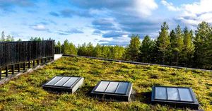 Modular Skylights at The Plus in Magnor - Accessories by Velux Commercial