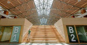 Refurbishment project at historic Halles Latécoère - Accessories by Velux Commercial