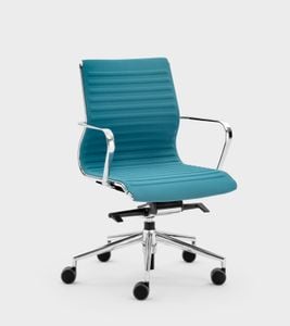 Padded manager armchair - Viganò & C. - Armchair by Viganò & C. srl a socio unico