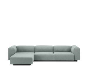 Soft Modular Sofa Three-seater, Chaise Longue - Sofa by Vitra