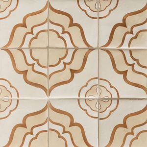Duquesa Jasmine Ambra Deco 4-5/8x4-5/8x5/8 Matte - Floor by Walker Zanger