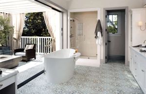 Inside/Outside Bathroom Beauty - Shower by Walker Zanger