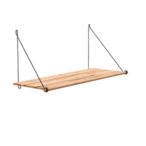 Loop Shelf - Eg & Sort Stål - Cabinet by We Do Wood