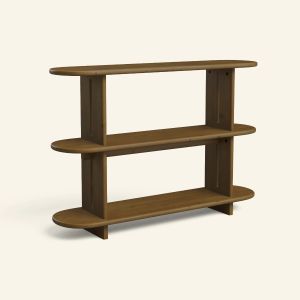 Tesa Bookcase - Walnut - Cabinet by We Do Wood