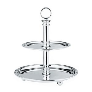Etagere Ambassador versilbert Höhe 27 cm - Accessories by Wilkens