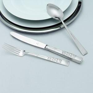 Kuchengabel Margeriten 925 Sterlingsilber oxidiert/poliert - Accessories by Wilkens