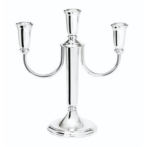 Leuchter Ambassador versilbert 3-lichtig (Höhe 23cm) - Accessories by Wilkens