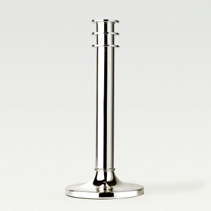 Leuchter Facette versilbert 1-lichtig (Höhe 24,5cm) - Accessories by Wilkens